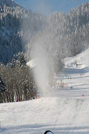 perfekte Schneeverhältnisse in Lenggries (Foto: Martin Schmitz)